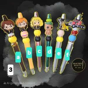 Kids Character Pen Set - Multicolor